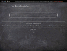 Tablet Screenshot of noordzeetrial.bordercolliesite.be